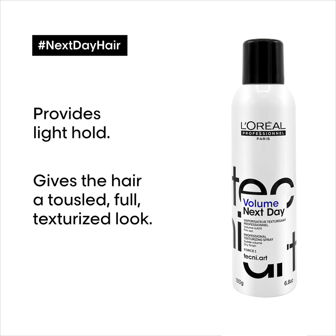 L'Oréal Professionnel Paris Tecni Art Wild Stylers Next Day Hair Dry Finishing Spray, 6.8 oz