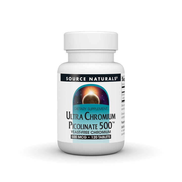 Source Naturals Ultra Chromium Picolinate 500, 500 mcg, 120 Count