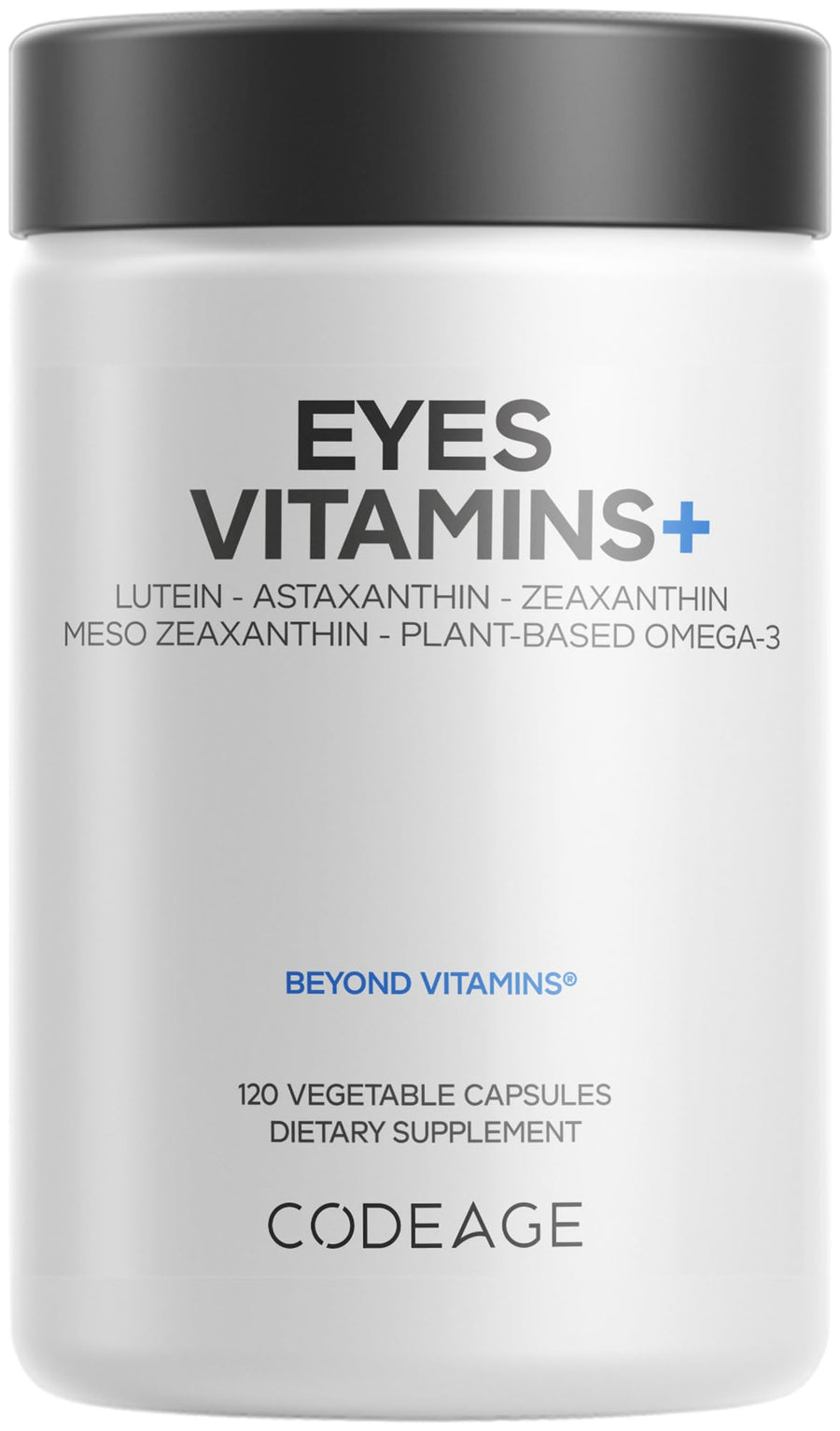 Codeage Eyes Vitamins AREDS 2 Formula Supplement, 120 Count