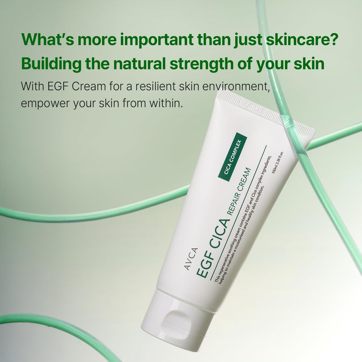 AVCA EGF Cica Repair Cream, Fragrance-Free, 100 ml