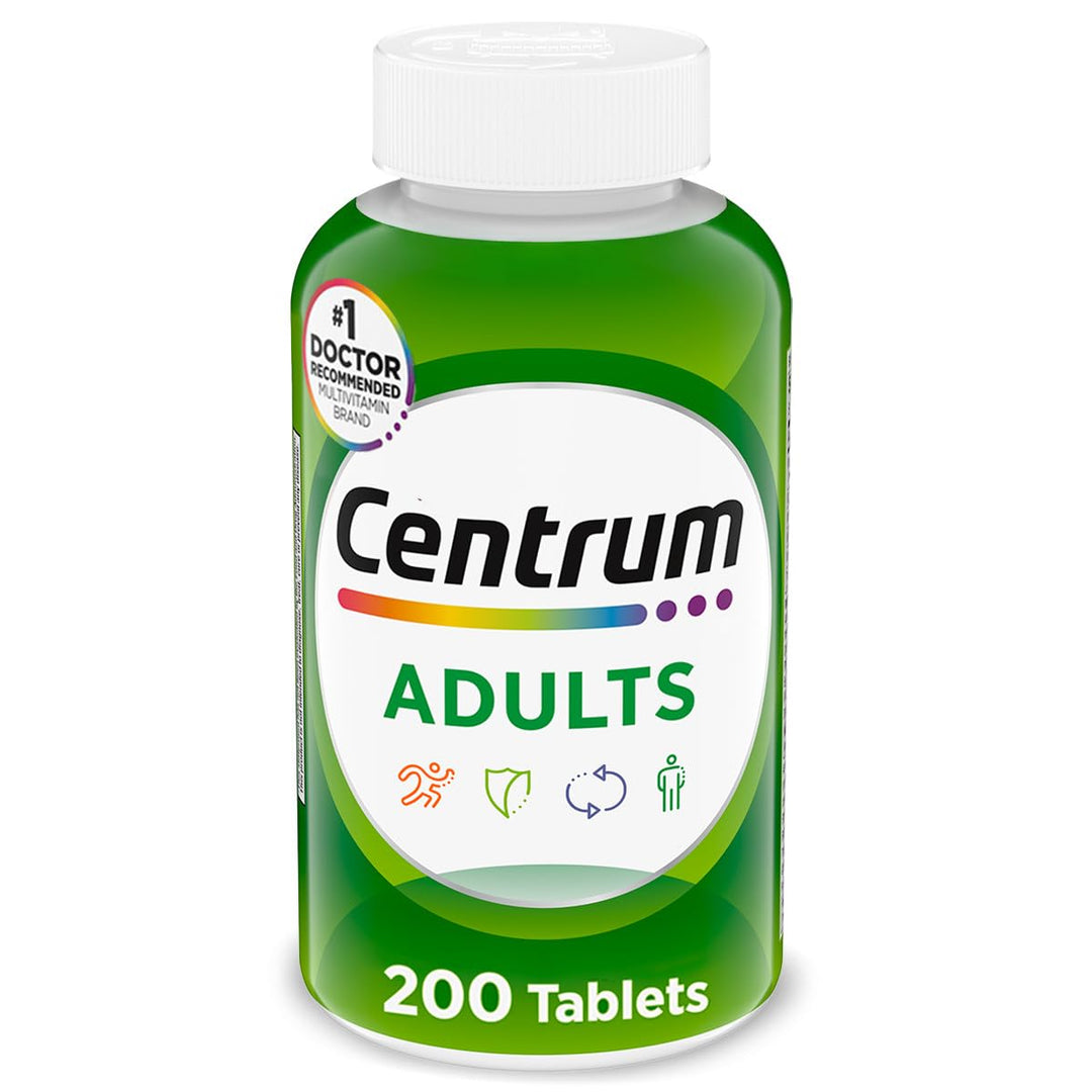 Centrum Adult Multivitamin Multimineral Supplement, 200 Count