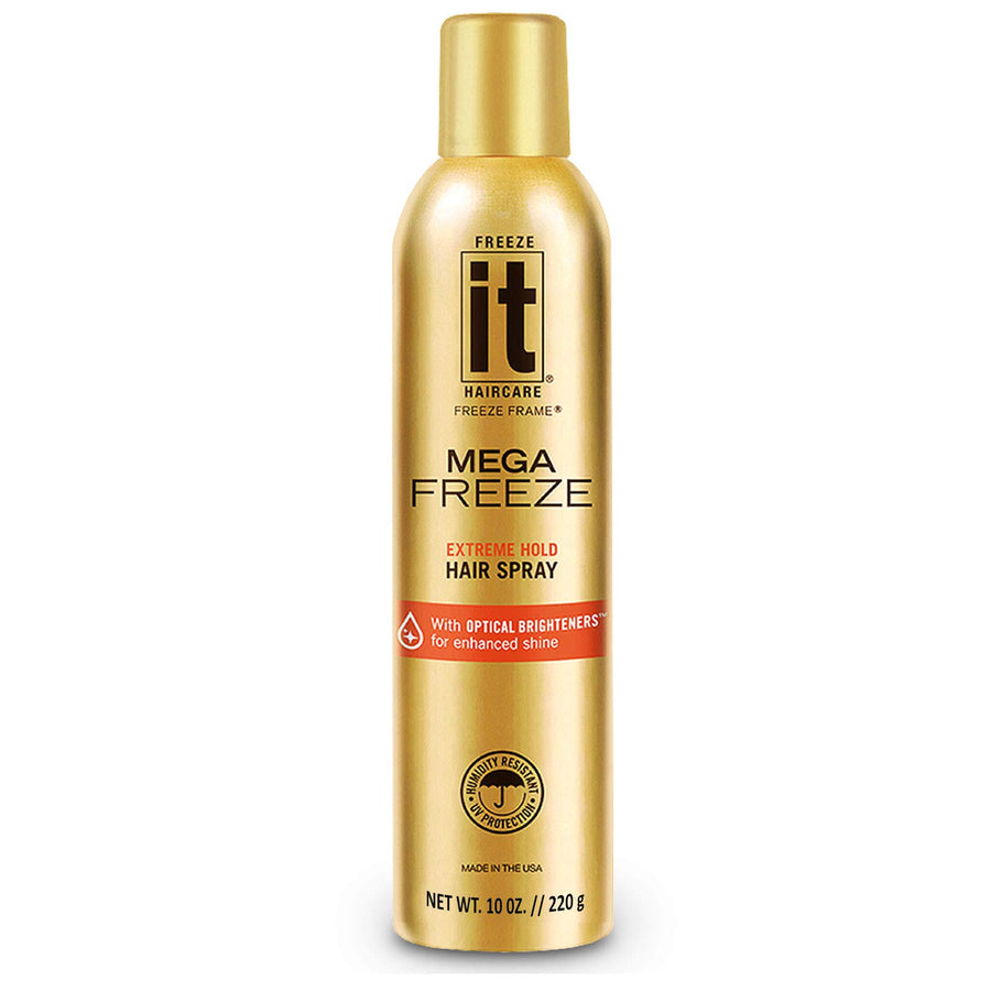 Freeze It Mega Frizz Hair Spray Bonus, 10 oz