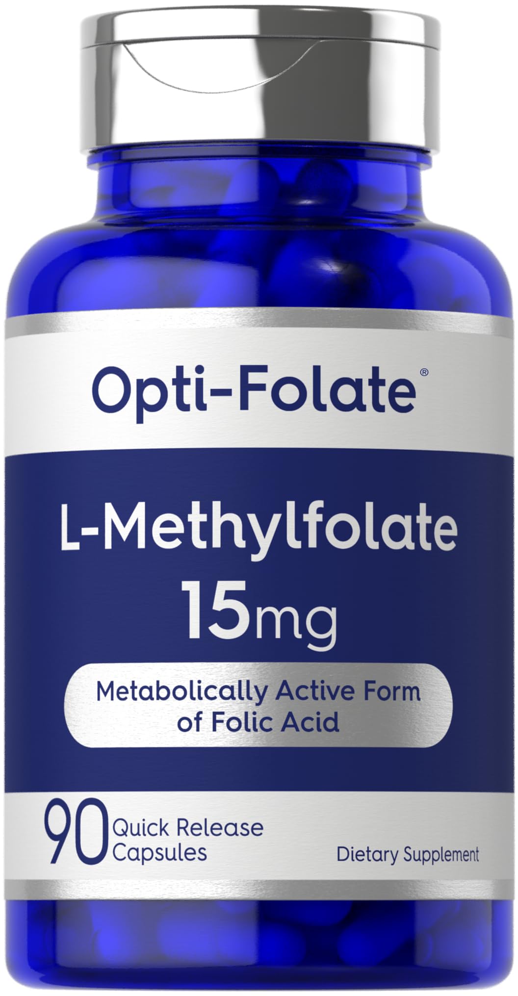 Carlyle Opti-Folate L-Methylfolate, 15 mg, 90 Count