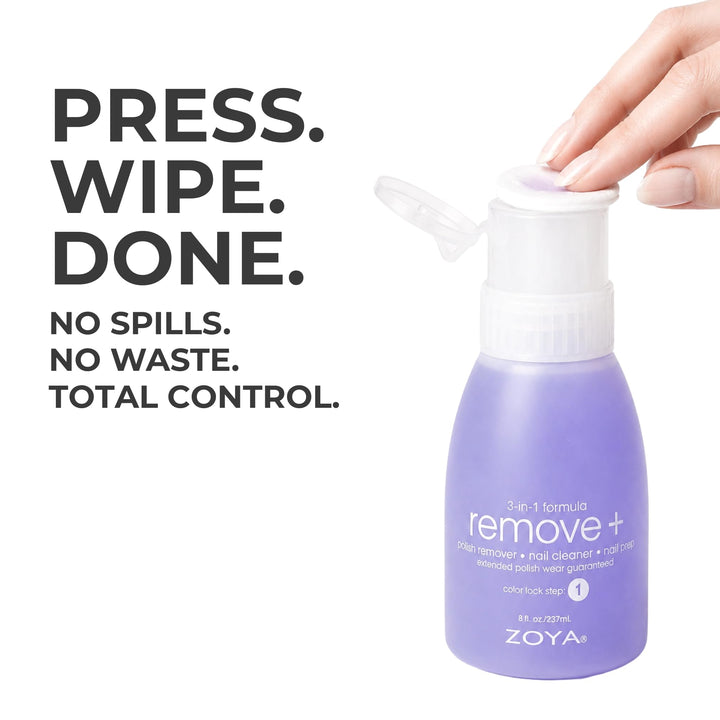 ZOYA Remove Plus Nail Polish Remover, 8 fl oz