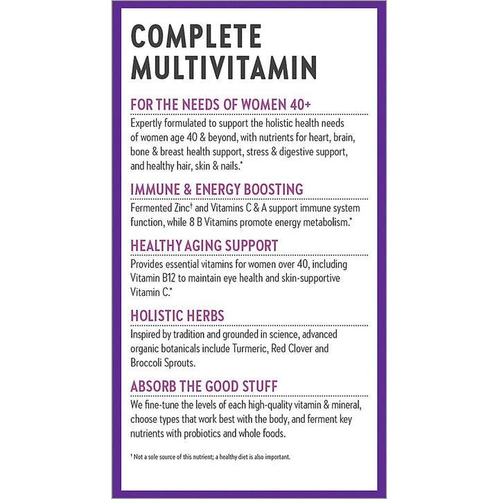 New Chapter Every Woman's One Daily 40+ Multivitamin, 24 Count