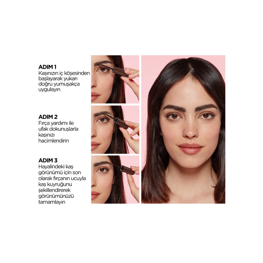 L'OREAL Brow Artist Plumper, Dark Brunette, 12 g