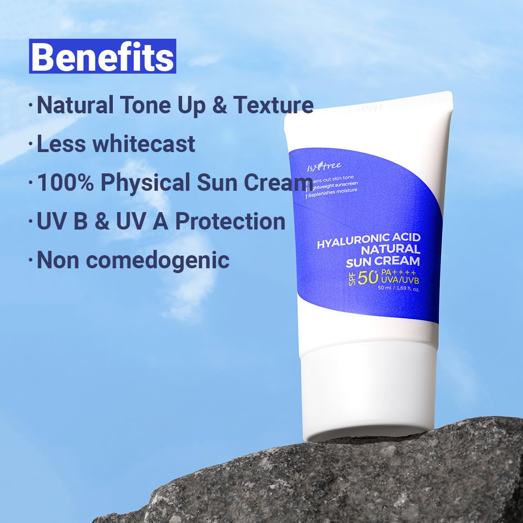 IsNtree Hyaluronic Acid Natural Sun Cream