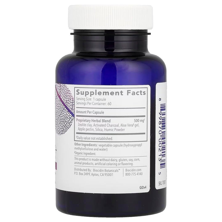 Bio-Botanical Research G.I. Detox+ Gentle Binder, 60 Count