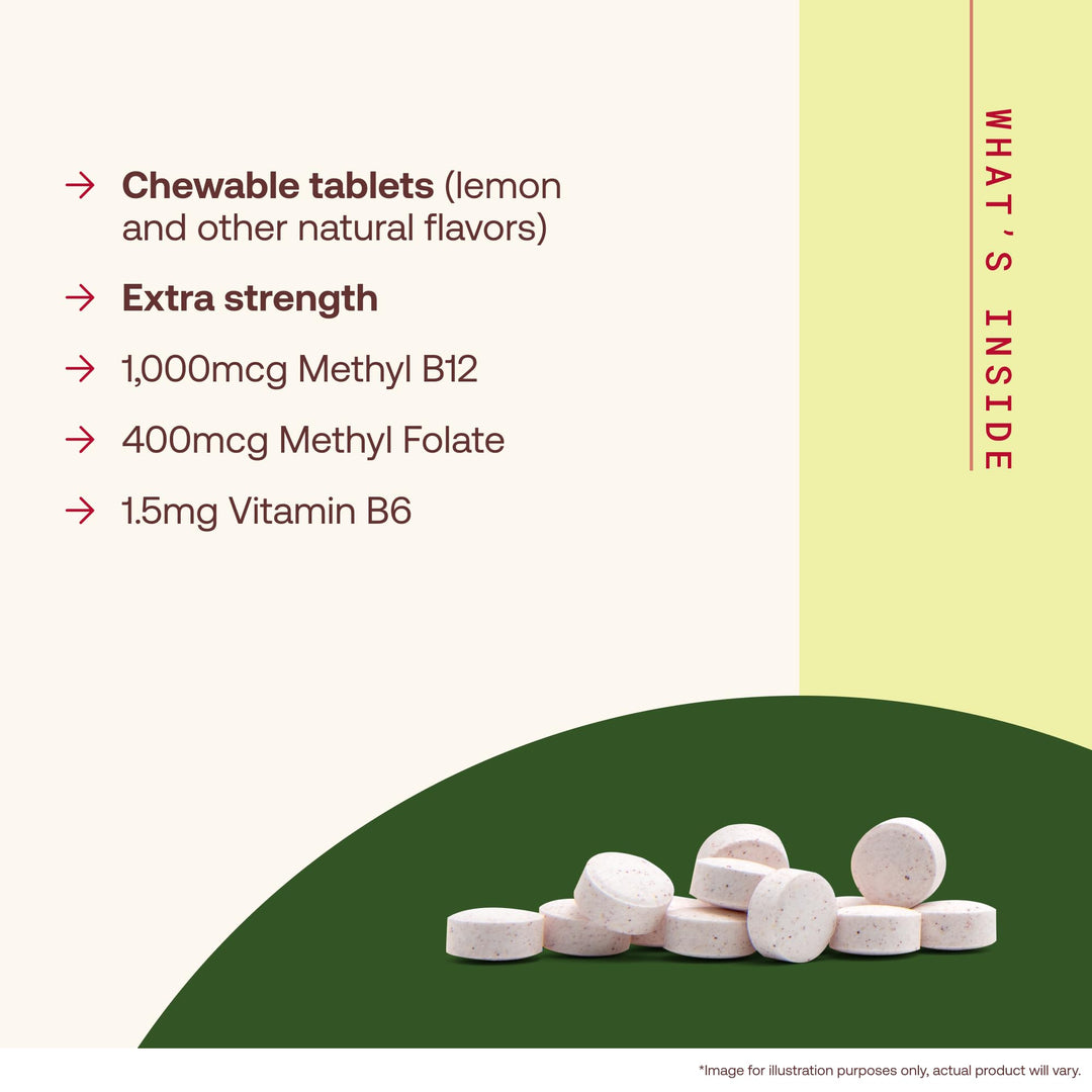 Jarrow Formulas Methyl B-12 & Methyl Folate, 100 Count