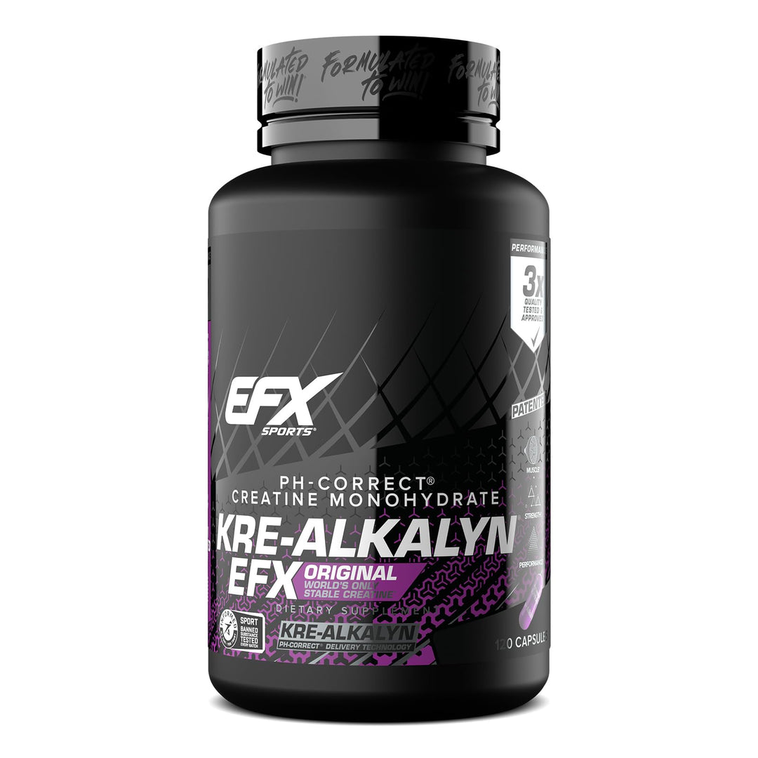 EFX Sports Kre-Alkalyn EFX, 120 Count