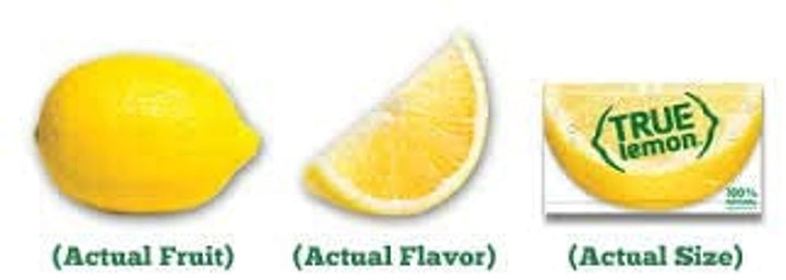 True Citrus Crystallized Lemon Packets, 32 Count