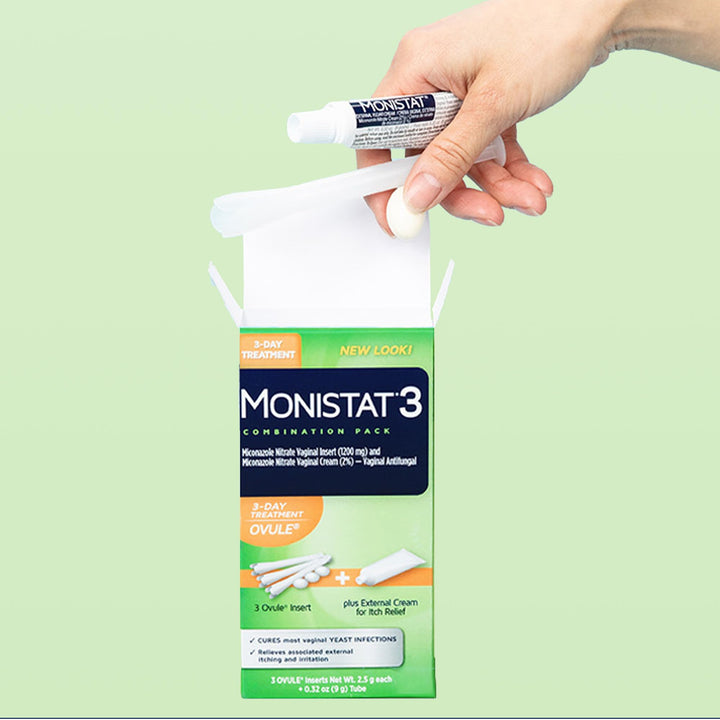 Monistat 3-Dose Yeast Infection Treatment, 3 Count