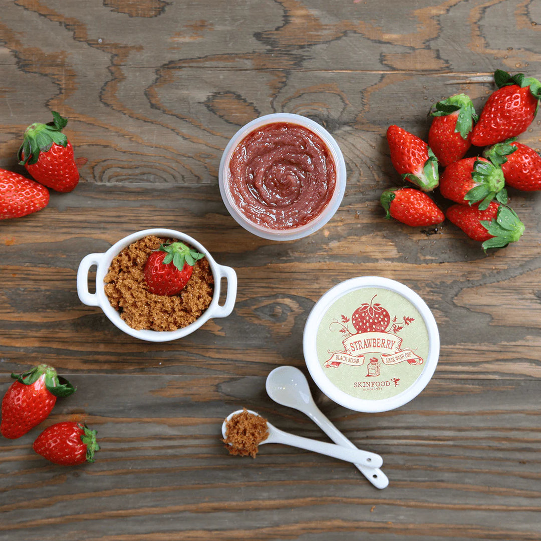 BLACK SUGAR STRAWBERRY MASK WASH OFF 100g
