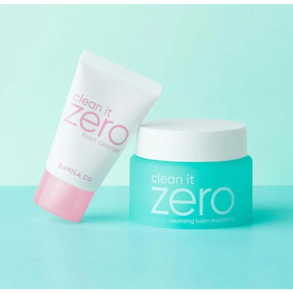 Clean It Zero Cleansing Balm Revitalizing Foam Set