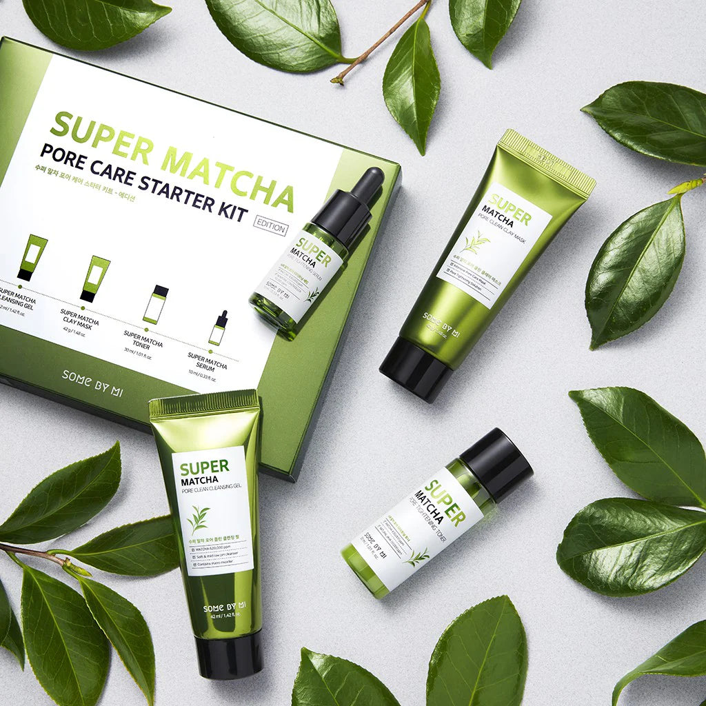 Super Matcha Pore Care Starter Kit (4Components)