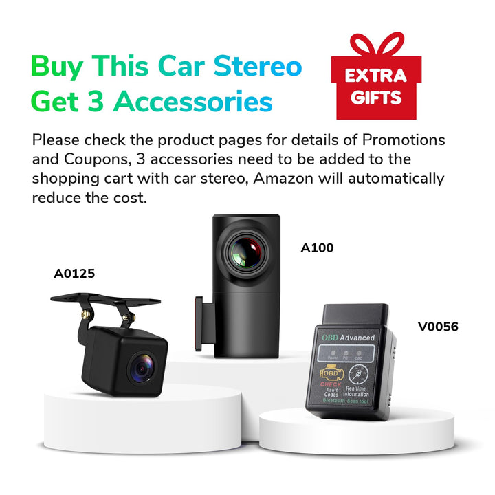 Eonon Android 10 Car Stereo, 9 in, GA9450B