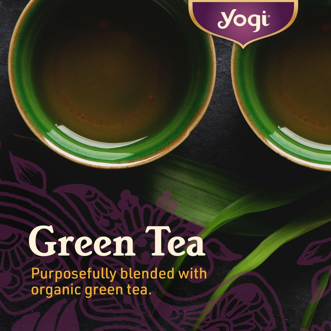 Yogi Green Tea Kombucha, 16 Count, Pack of 6
