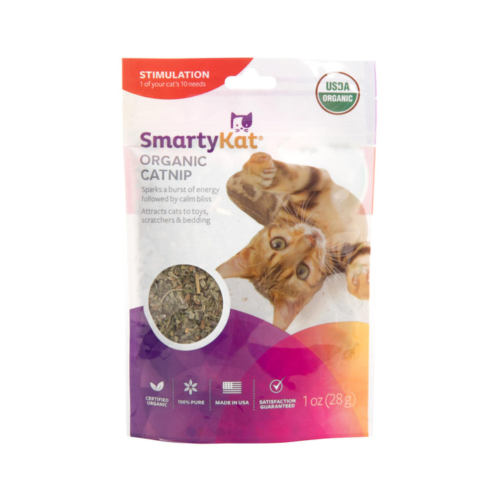 SmartyKat Organic Catnip, 1 oz