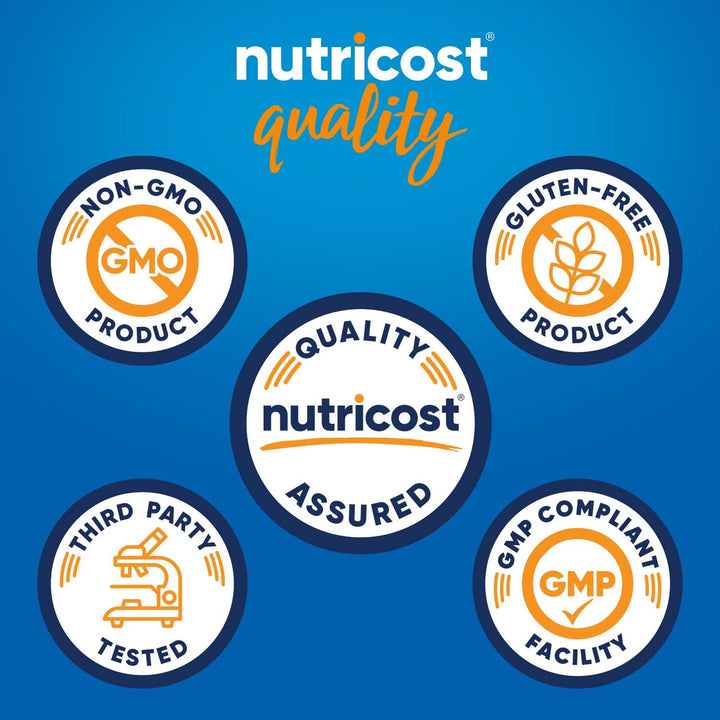 Nutricost L-Arginine L-Ornithine, 750 mg, 180 Count