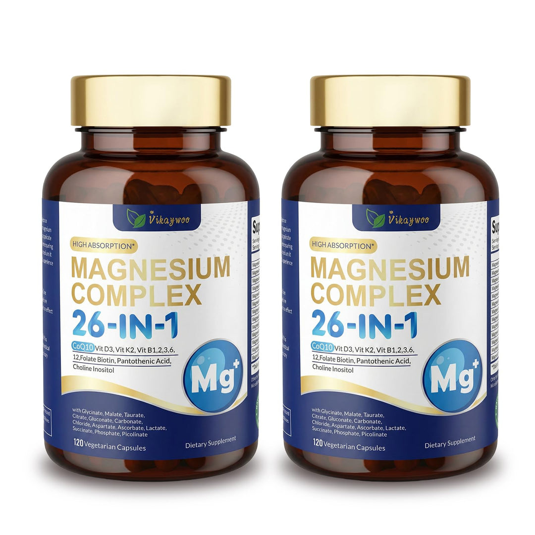 Vikaywoo Magnesium Complex, 120 Count