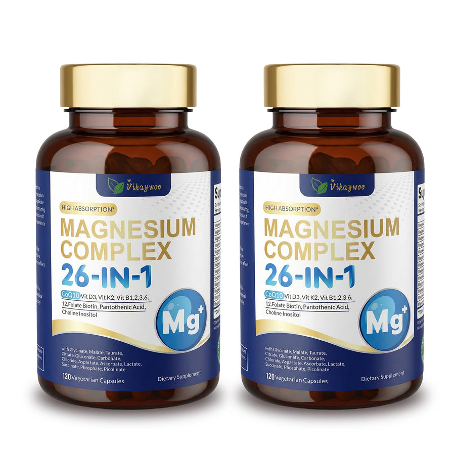 Vikaywoo Magnesium Complex, 120 Count