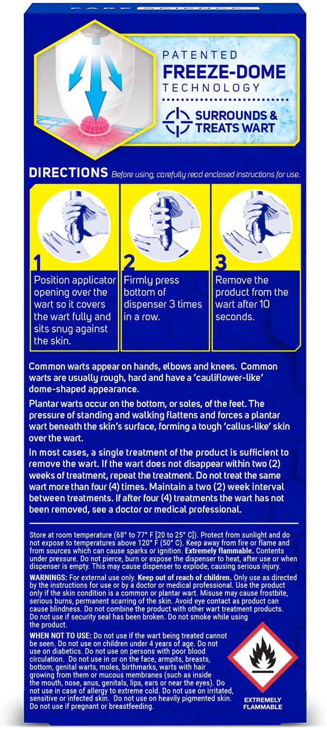 Care Science Wart Remover Freeze, 8 Count