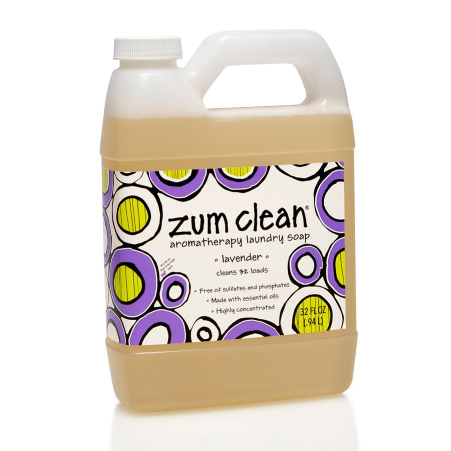 Zum Clean Laundry Soap, Lavender, 32 fl oz