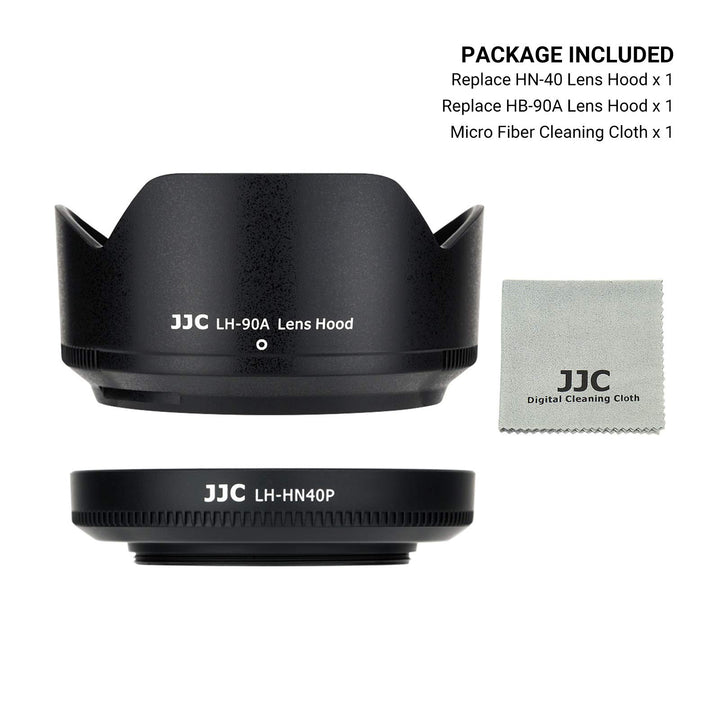 JJC Lens Hood, Screw On and Bayonet, 1+1 Count
