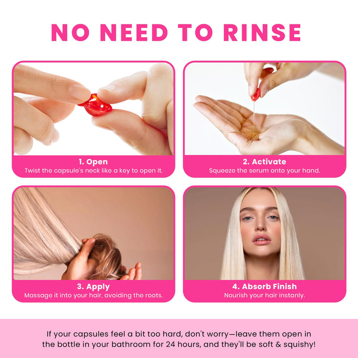 HUSSELL Hair Treatment Serum, 2019 Improved Formula