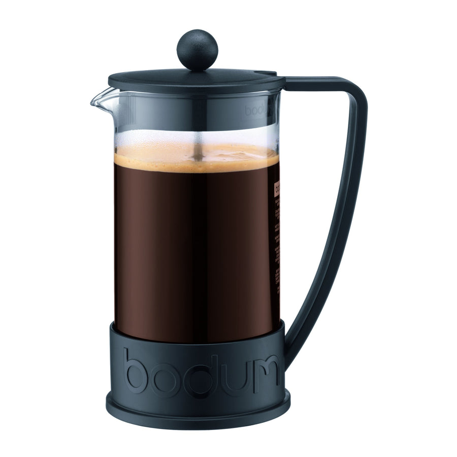 Bodum Brazil French Press Coffee Maker, Black, 34 oz