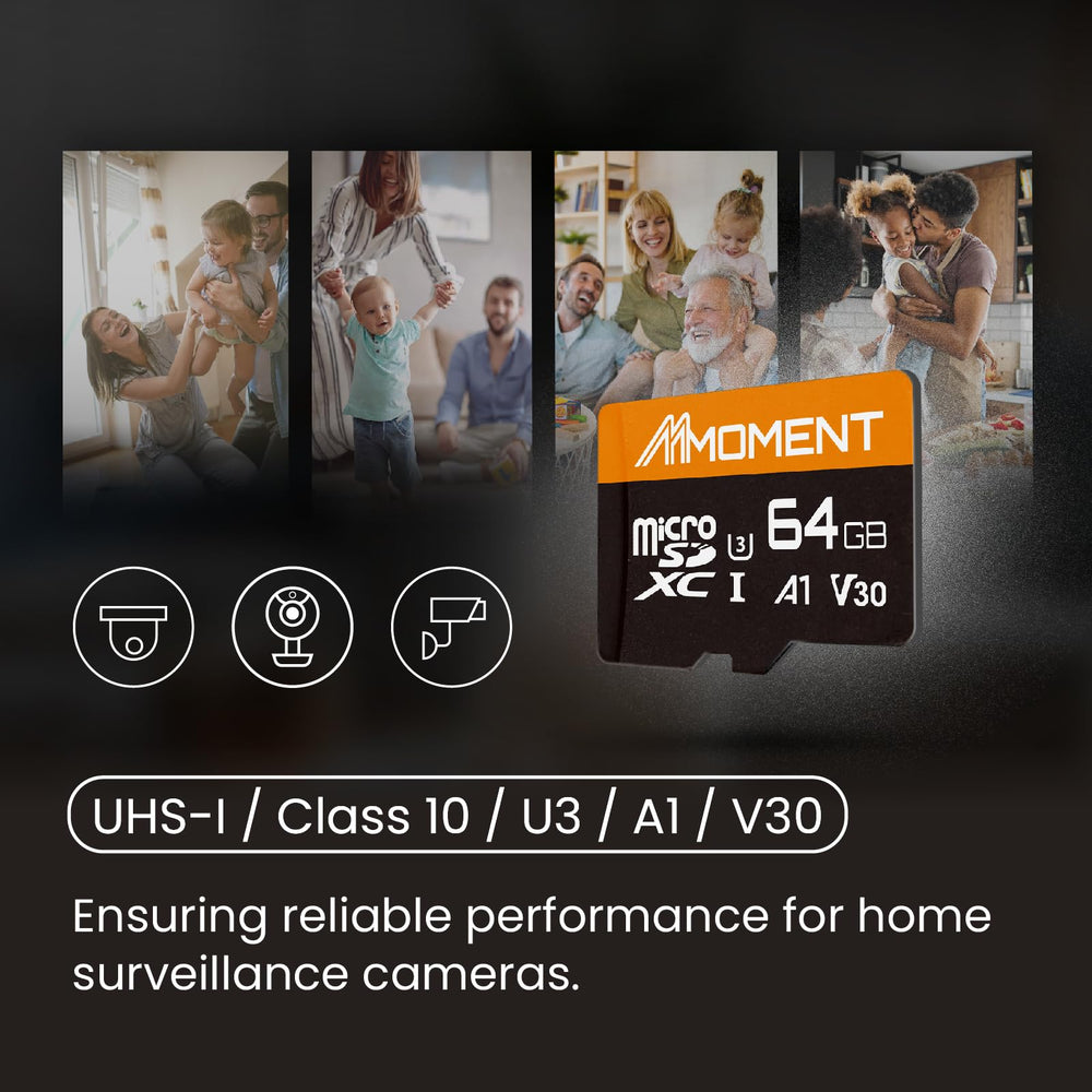MMOMENT MM13 Micro SD Card, 64GB