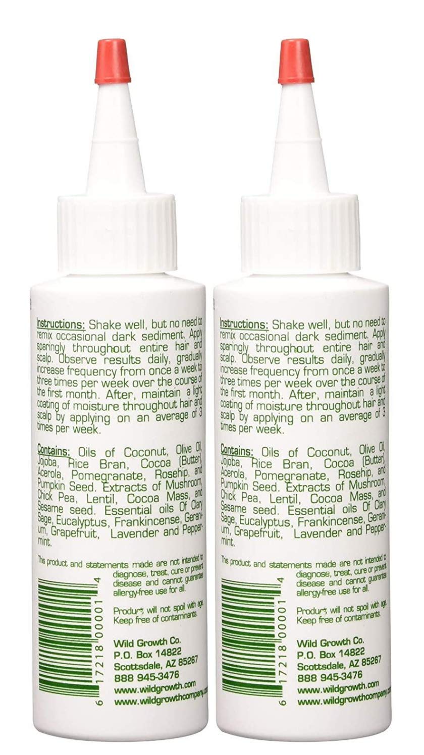 Wild Growth Hair Oil, 2 Count