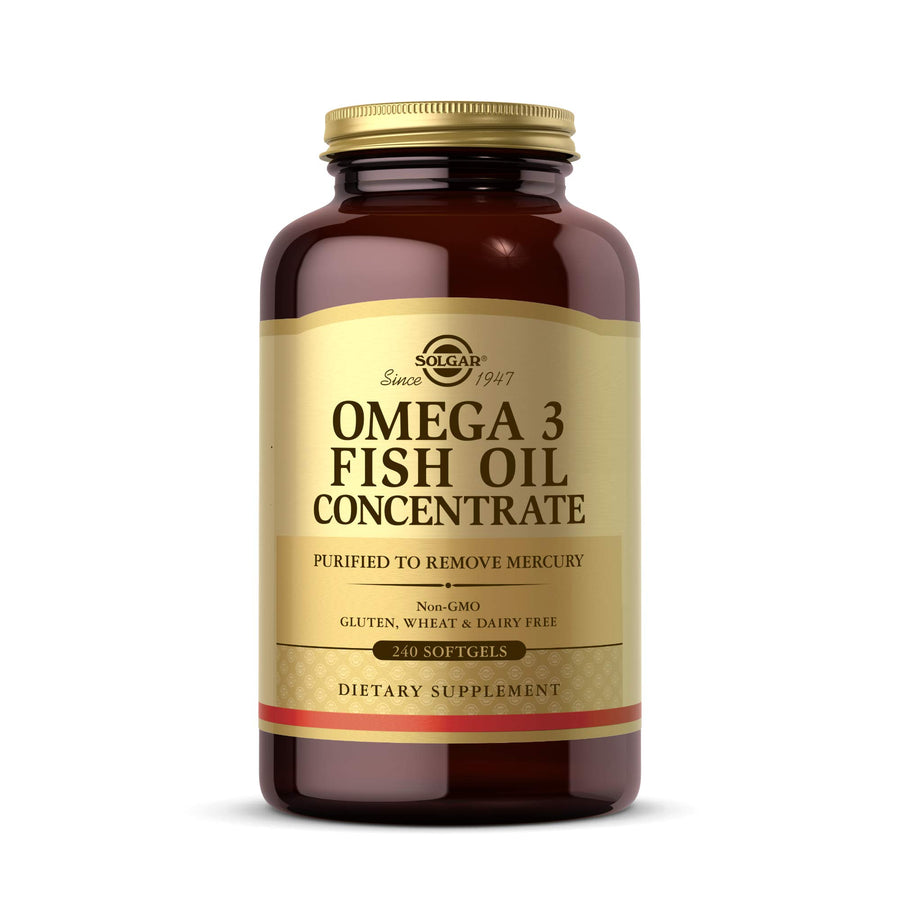 Solgar Omega-3 Fish Oil Concentrate, 240 Count