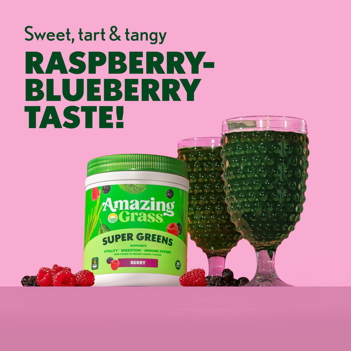 Amazing Grass Green Superfood Powder, Berry, 240 g