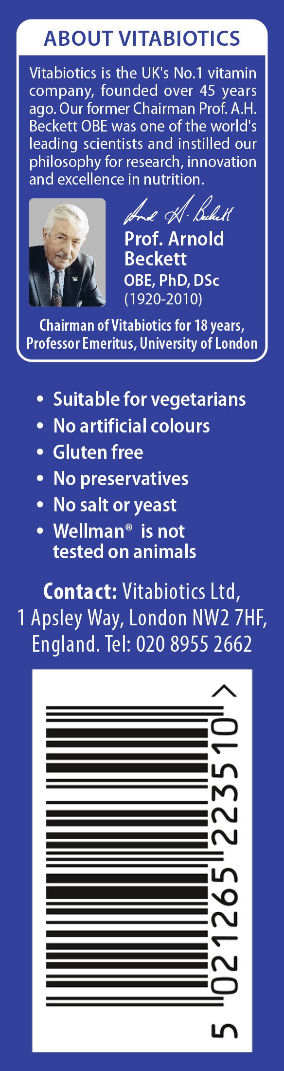 Wellman Tablets 50+ Multivitamin for Men, 30 Count