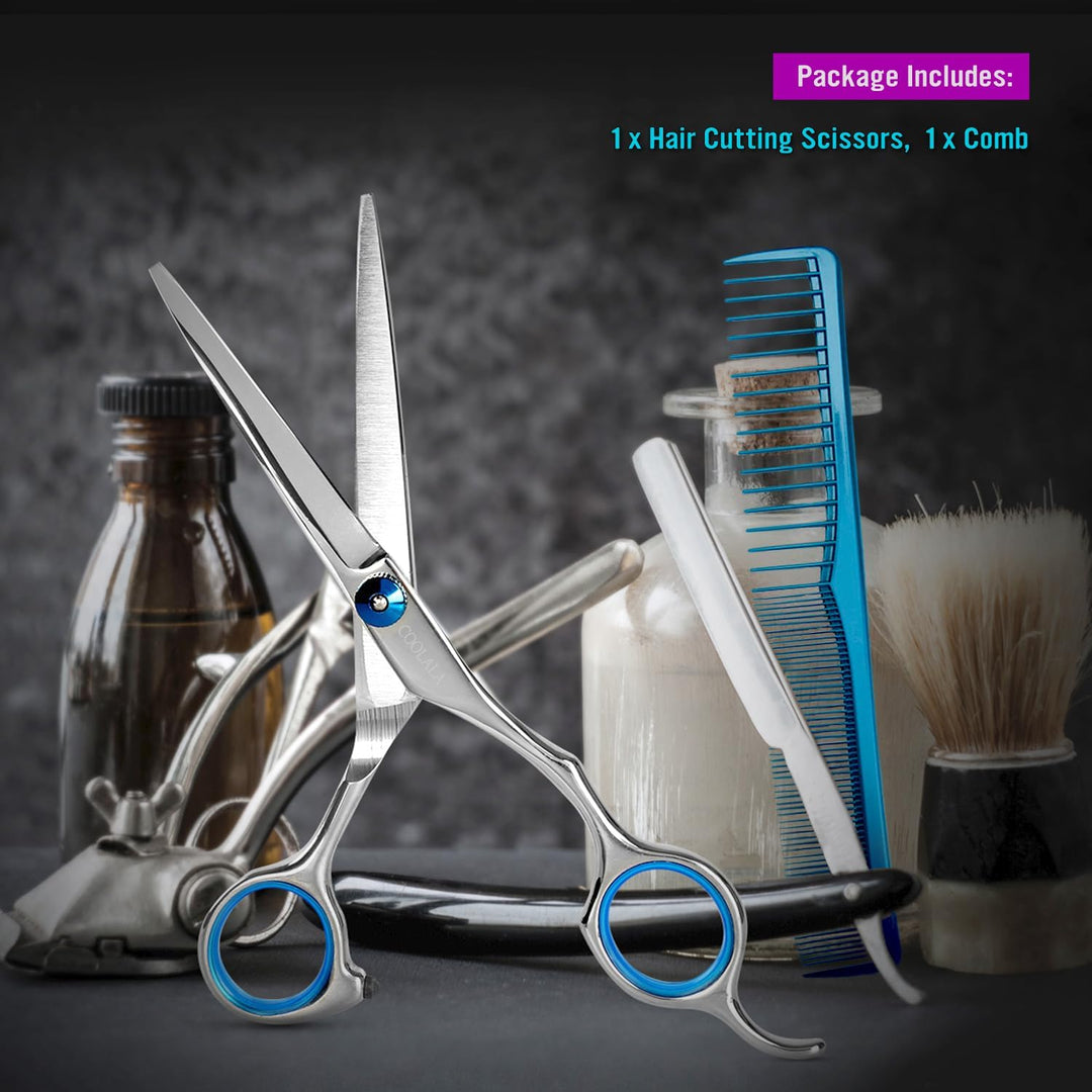 COOLALA Hair Cutting Scissors, 6.5 Inch