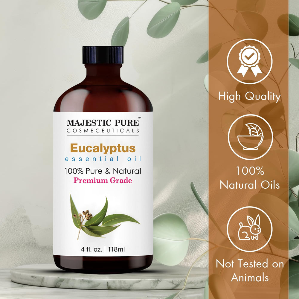 Majestic Pure Eucalyptus Essential Oil, 4 fl oz