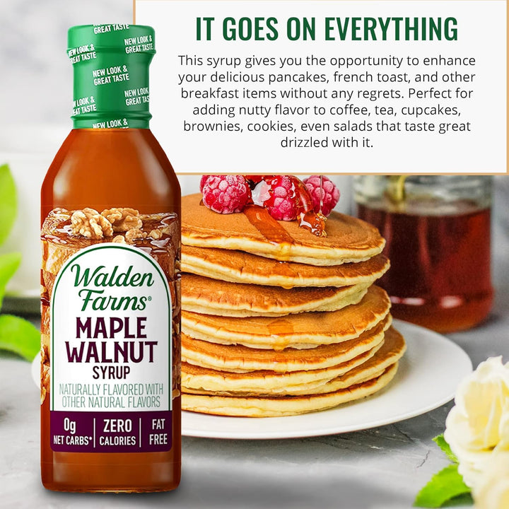 Walden Farms Maple Walnut Syrup, 12 fl oz