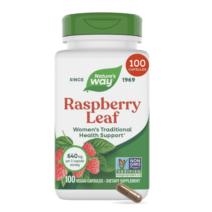 Nature's Way Raspberry Leaf, 100 Count