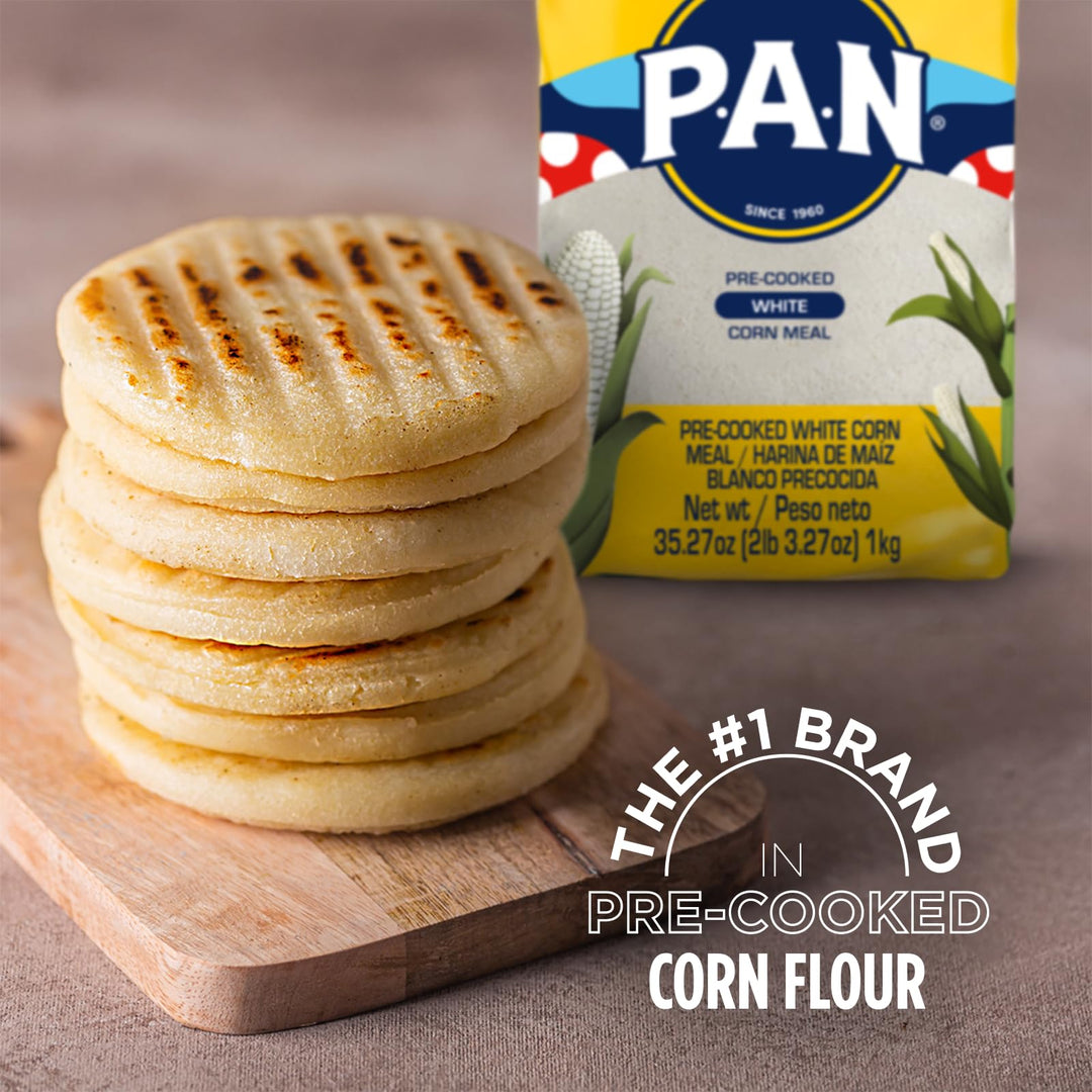 P.A.N. White Corn Meal, 2 lb 3.27 oz