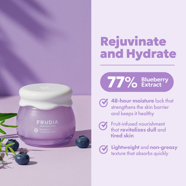 FRUDIA Blueberry Hydrating Cream, 10 ml