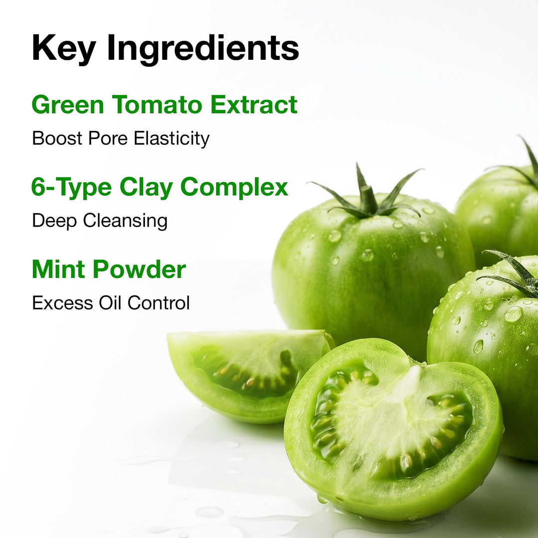 FULLY Green Tomato Clay Mask Cleanser, 4.05 fl oz
