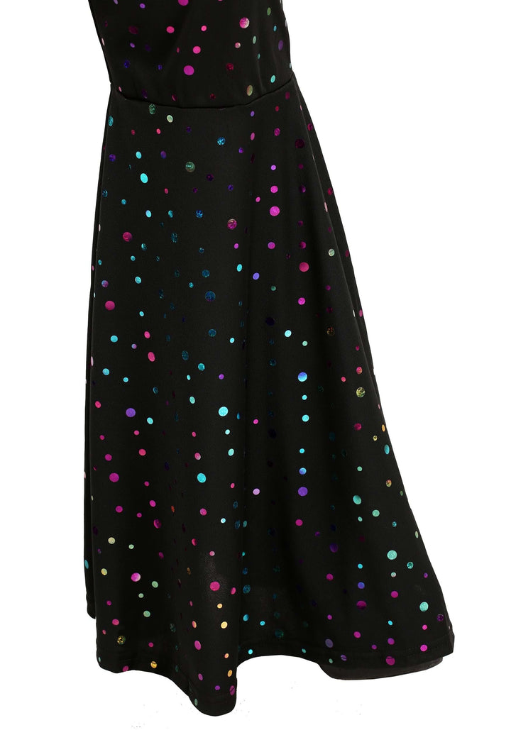 Dreamgirl 70s Disco Costume, Black, S