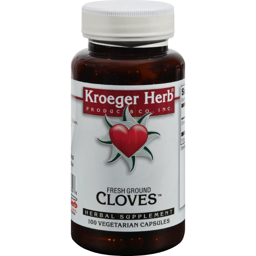 Kroeger Herb Products Cloves, 100 Count, Pack of 2
