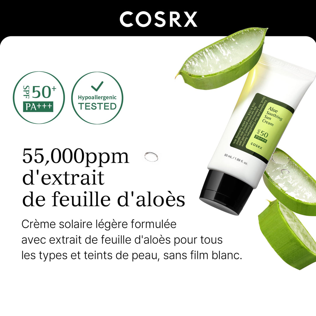 COSRX Aloe Soothing Sun Cream, 50 ml