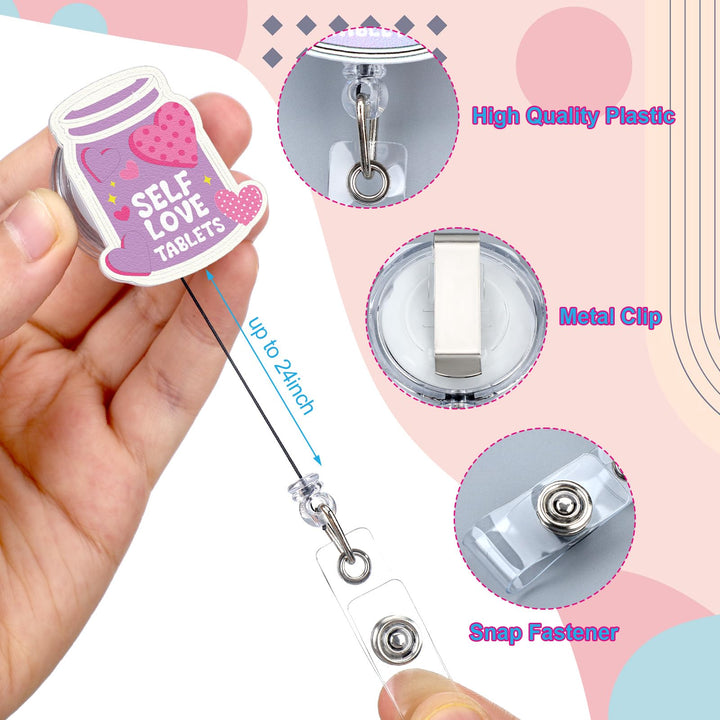 Ferreve Badge Reel Holder, 16 Count