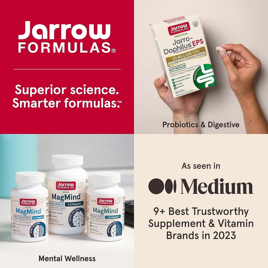 Jarrow Formulas Co-Q10, 100 mg, 60 Count