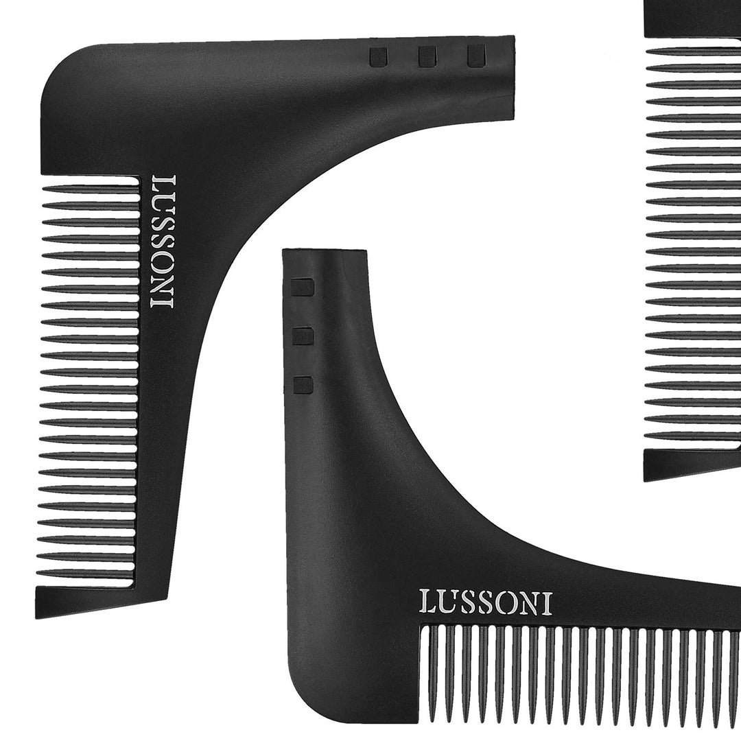 LUSSONI BC 600 Barber Comb, Black