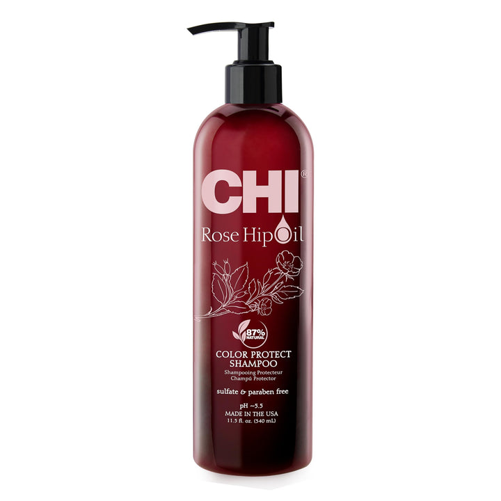 CHI Rosehip Oil Protecting Shampoo, 11.5 fl oz