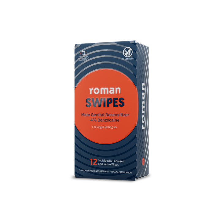 Ro Roman Swipes, 4% Benzocaine, 5 Count, Pack of 5